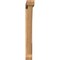 Ekena Millwork Traditional Slat Smooth Bracket w/ Offset Brace, Western Red Cedar, 5 1/2"W x 46"D x 46"H BKT0604X46X46TRA06SWR - alternate 4